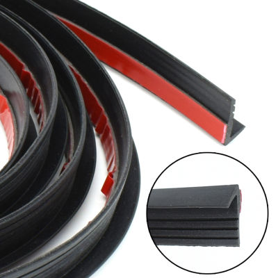 4M Car Windows Seal Strip V Type Side Door Sealing Strips Rubber Filler Noise Insulation Weatherstrip Sealant Tool Accessories