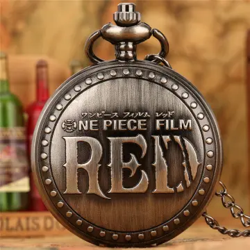 ONE PIECE FILM GOLD Popular Animated Movie Quartz Pocket Watch