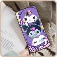 Durable TPU Phone Case For Samsung Galaxy A9/A9000/A9100/A9 Pro Cute Silicone Kickstand cartoon Dirt-resistant glisten