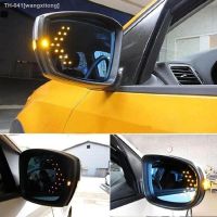 ◘☍▣ 2pcs LED Arrow Panel Car Rearview Mirror Indicator Turn Signal Light for Mercedes Benz AMG W204 W210 W211 W213 W124