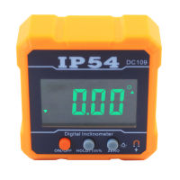 IP54 Digital Electronic Level Angle Gauge 4*90° Measures Sets Angles LCD Backlight Protractor Slope Meter Magnetics inclinometer