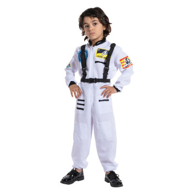 ชุดนักบินอวกาศสำหรับเด็กของ NASA ชุดฮัลโลวีนสาวนักบินอวกาศ