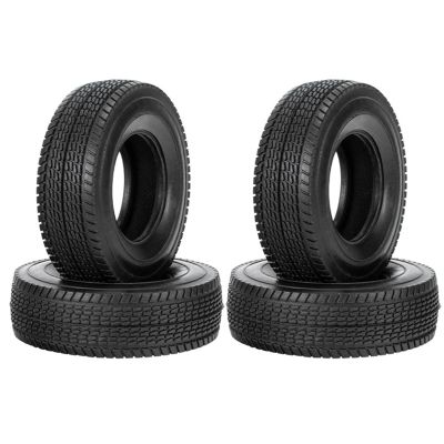 4pcs 25mm Hard Rubber Tire Accessories 1/14 Tamiya RC Semi Tractor Truck Tipper MAN King Hauler ACTROS SCANIA Upgrade Parts