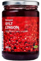 SYLT LINGON Lingonberry preserves, organic 400 g ( แยมลินกอนเบอร์รี่ ออร์แกนิค 400 กรัม )