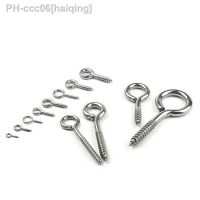 12 Kinds of Eye Screw Bolt Hook 304 Stainless Steel Screw Eye DIY Rope Accessories Wood Screws Jewellery Accessories