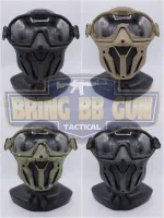 หน้ากาก Tactical Anti-Fog (Tactical Anti-Fog Mask)  ● คุณสมับติ : 1. หน้ากากออกแบบมาให้อากาศถ่ายเทง่าย ทำให้หายใจสะดวก และ ช่วยลดอาการฝ้าขึ้น 2. มีพัดลมระบายอากาศ ช่วยลดอาการฝ้าขึ้น 3. สวมใสง่าย ไม่อึดอัด  ● ใช้ถ่าน3A จำนาน2ก้อน  ● มี4สีให้เลือก 1. สีดำ 2