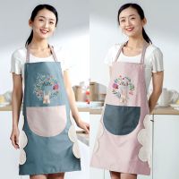 【jw】✐№✢ Apron Womens and Oil-proof Household Can Hands Fashion New