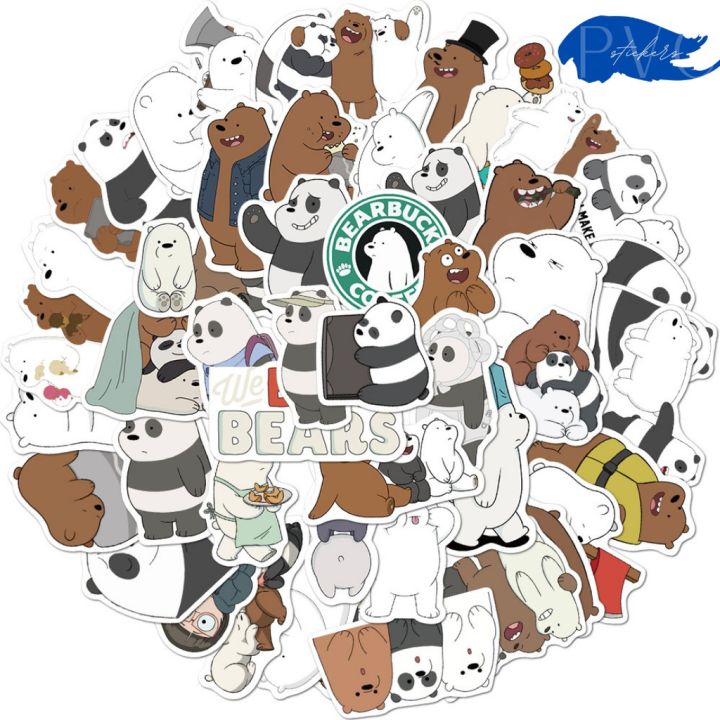 Nếu bạn là một fan của series hoạt hình We Bare Bears, thì không thể bỏ qua những stickers này! Hãy xem ngay để xem 3 chú gấu đáng yêu thân thiện nhất cả thế giới đang làm gì.