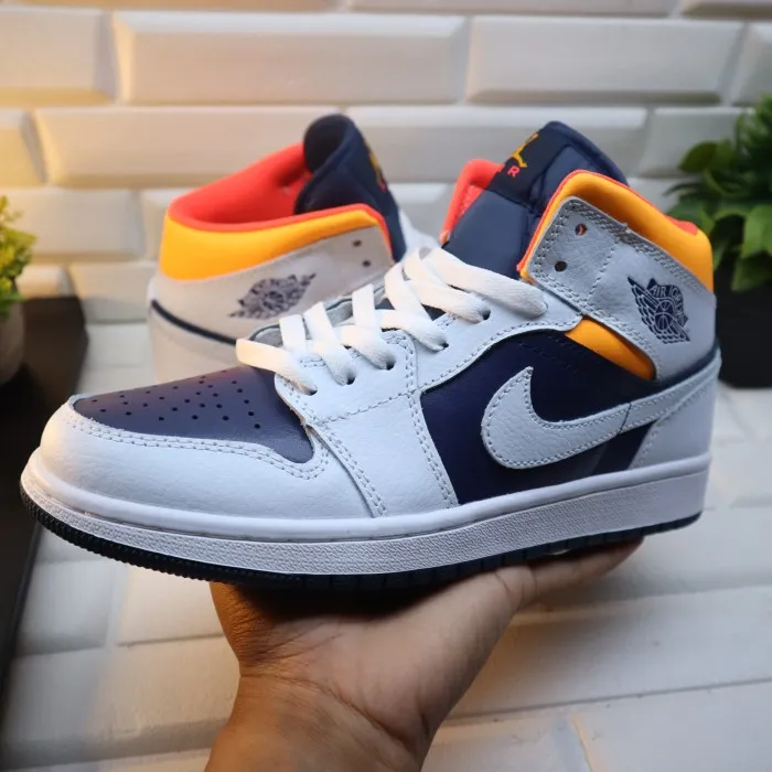 air jordan blue laser orange