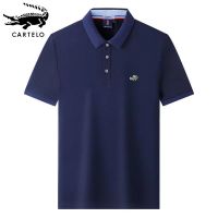 【YY】CARO New Summer Mens High-quality Polo Mens Short-sleeved Embroidered Business Casual Hot Polo Shirt