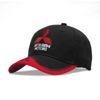 Mitsubishi Motors Embroidery Baseball Cap Classic Sports Cap Men Women Hip Hop Snapback Hats Casual Breathable Unisex Hat Fits