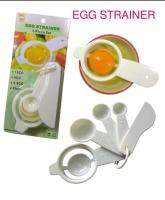 EGG STRANINERอุปกรณ์แยกไข่แดงพร้อมช้อนตวง(5ชิ้น)