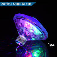 LED Floating Light RGB Submersible Pool Lights Diamond Shape Underwater Swimming Pool Garden Bath Atmosphere Light