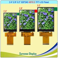 3.2 2.8 2.4 240x320 Solder Serial SPI 40P 0.5 TFT LCD Panel Module Display Screen LCM ILI9341 ST7789V Resistive Touch