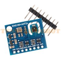 【YF】 ENS160 AHT21 CARBON Dioxide CO2 eCO2 TVOC Air Quality And Temperature Humidity Sensor For Arduino