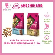 Thức ăn hạt cho mèo GRAIN FREE KitchenFlavor - 1.5kg - DogParadise Petshop