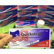 Que Thử Thai - Phát hiện thai sớm  Que Quick Strip Lá Cờ