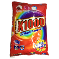 ผงซักฟอก​มาเลย์​ กลิ่นเลม่อน K1000  ขนาด​ 5​ กิโลกรัม​