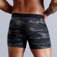 Camouflage Boxer Men Underwear Men Boxer Shorts Boxershorts Men Underwear Boxers Sexy Cotton Underpants Trunk Plus