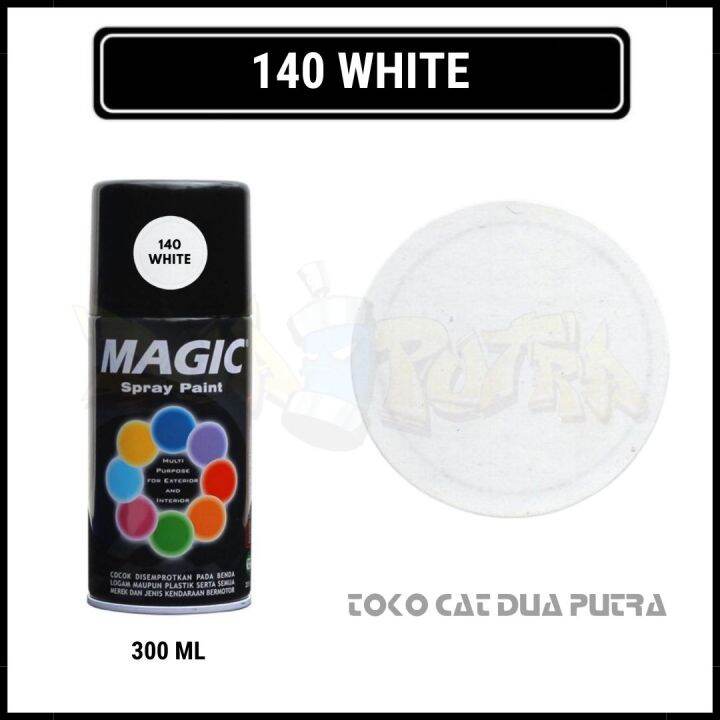 Magic Spray Paint 300ml 140 White Lazada Indonesia