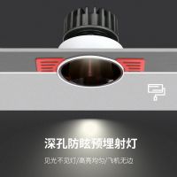 High show led ceiling lamp embedded without borders home sitting room bedroom cob downlight and advocate the lamp lighting --sd230726▪┋♂