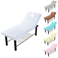 แผ่นเตียงนวด70X190พร้อมฝาครอบยางรองโต๊ะ Treatment Band Breath Hole Bed Cover Fitted Massage Full Face Cover Elastic