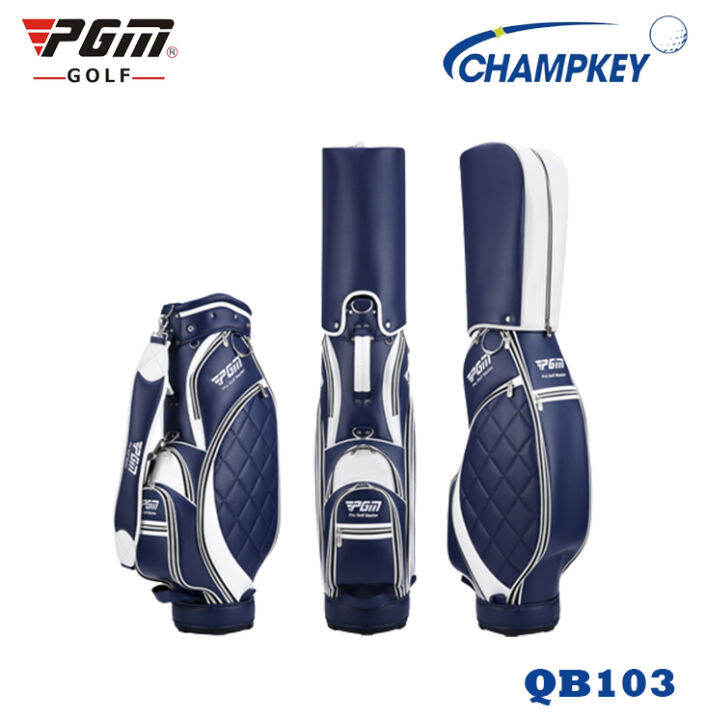 champkey-กระเป๋ากอล์ฟสุภาพสตรี-pgm-รุ่นใหม่-2022-qb103-pgm-pro-golf-master-bag-for-lady