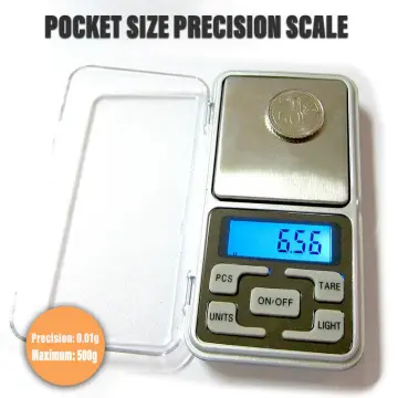 Precision Scale 0.01g, 500g/0.01g Kitchen Scale, Jewelry Scales With Tare  And Count Function, Pocket Scale With Backlit Lcd Display (stainless Steel 