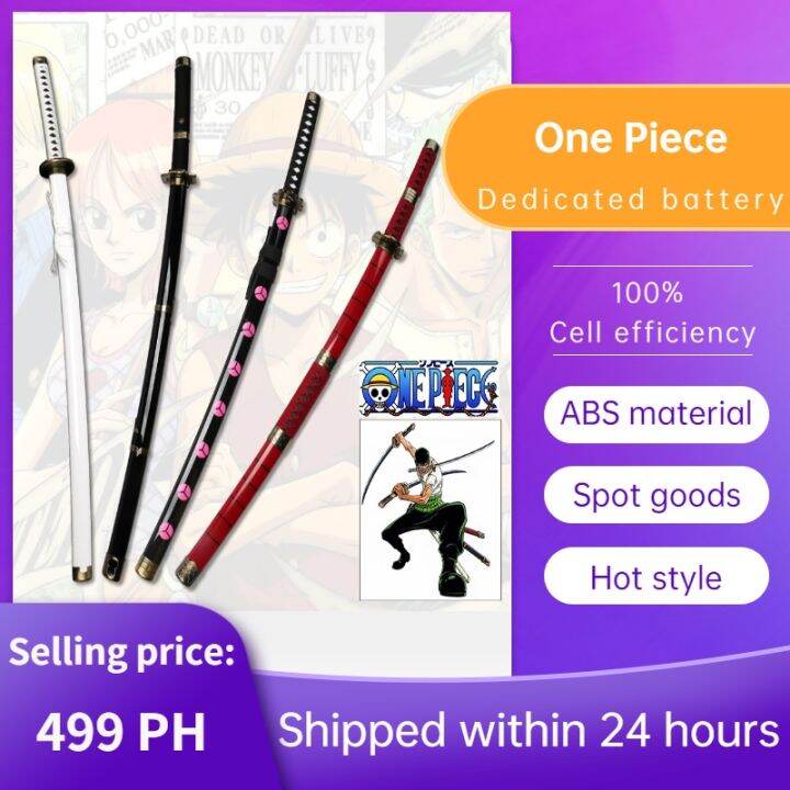 One Piece Roronoa Zoro Three Sword Style Cosplay Wooden Weapons