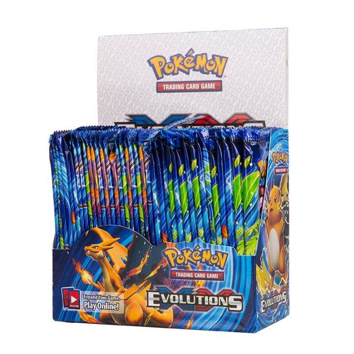 324Pcs Pokemon Evolution Style Card Booster Box TCG Sun & Moon English ...