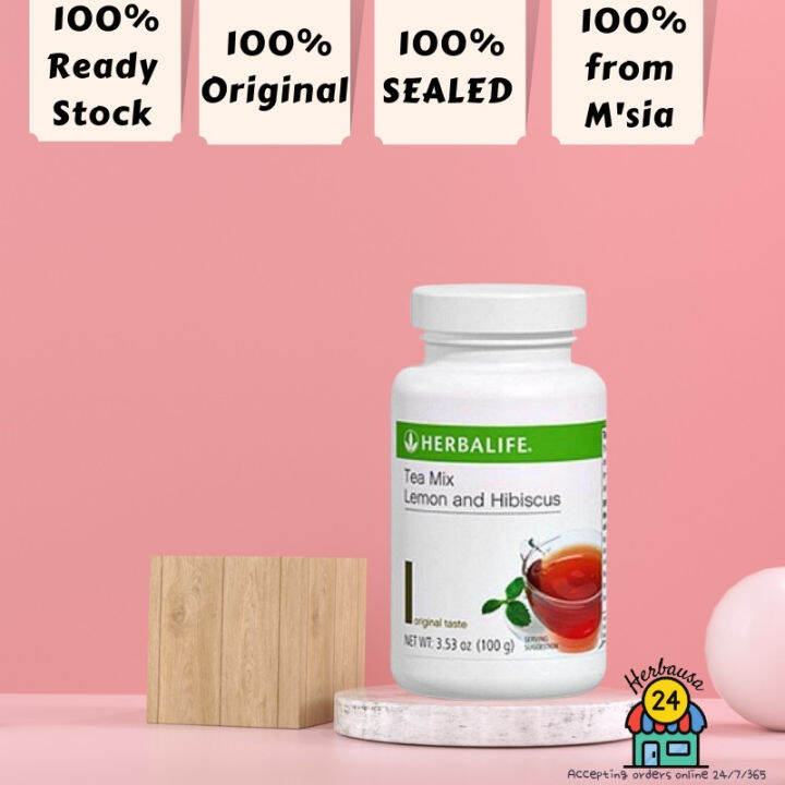 Herbalife Detox Teamix Lemon And Hibiscus TeaMix 50g 100g (100