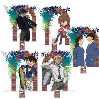 ญี่ปุ่นอะนิเมะนักสืบโคนันตัวเลข Mouri Ran Haibara Ai Hattori Heiji Kaitou Kiddo อะคริลิยืนรุ่นแผ่นตกแต่งของขวัญคริสต์มาส