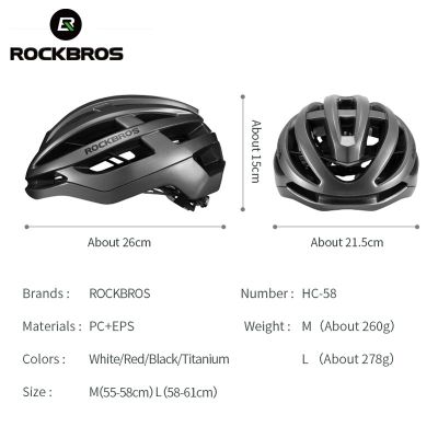 ROCKBROS Helmet Ultralight Bicycle Men Cycling Integrally-molded Women MTB Road Breathable Ventilation Sport Safety Bike Helmets