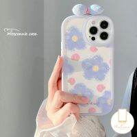 MissConnie เคสโบว์ตกแต่ง3มิติสำหรับ Realme C55 C35 10 8 Pro 5 8i 6i 9i 6 6S 5i 7i C31 C12 C11 C1 C15 C3 C30 C25Y C20 C25s C21Y ฝาครอบลูกพีชสีฟ้า