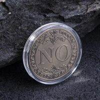 【CC】№◑♧  1PC or No Prediction Decision Coin Collectible Collection YES NO Commemorative