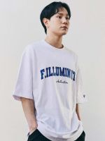 [FLMNT] Over Fit Arch Authentic T-Shirt - White