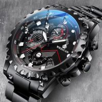 Fully automatic mechanical watch mens calendar fashionable waterproof mens watch mens genuine Swiss luminous 2022 new style