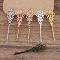 【cw】 10pcsVintageSpacer Alligator HairBobby Pins Hairpins Barrettes Accessories forGirls 【hot】