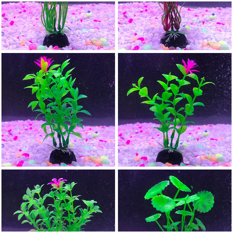 Plastic Simulation Water Plants Fish Tank Landscaping Decoration Aquarium  Set Sand Table Ornaments Grass | Lazada PH