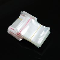 Wholesale 200pcs 4x6cm Mini Clear Plastic Bag Resealable Cellophane Poly Bags Self Adhesive Seal Opp Bag Jewelry Packaging Bags Food Storage  Dispense