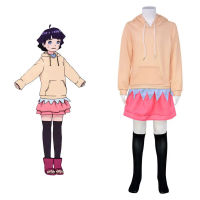 Uzumaki Himawari คอสเพลย์เครื่องแต่งกายอะนิเมะ BORUTO ชุดฮาโลวีนเครื่องแต่งกายสำหรับเด็ก