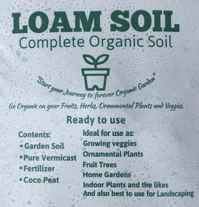 Complete Loam Soil garden soil 500 grams | Lazada PH