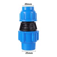 ；【‘； 20/25/32/40/50Mm PVC PE Tube Tap Water Splitter  Quick  Reducing Connector Garden Agriculture Irrigation Water Pipe Fittings