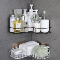 ❣♣ No Drilling Wall Mount Shampoo Storage Holder Bathroom Shelf Shower With Suction Cup Kitchen Storage Bathroom Accessories