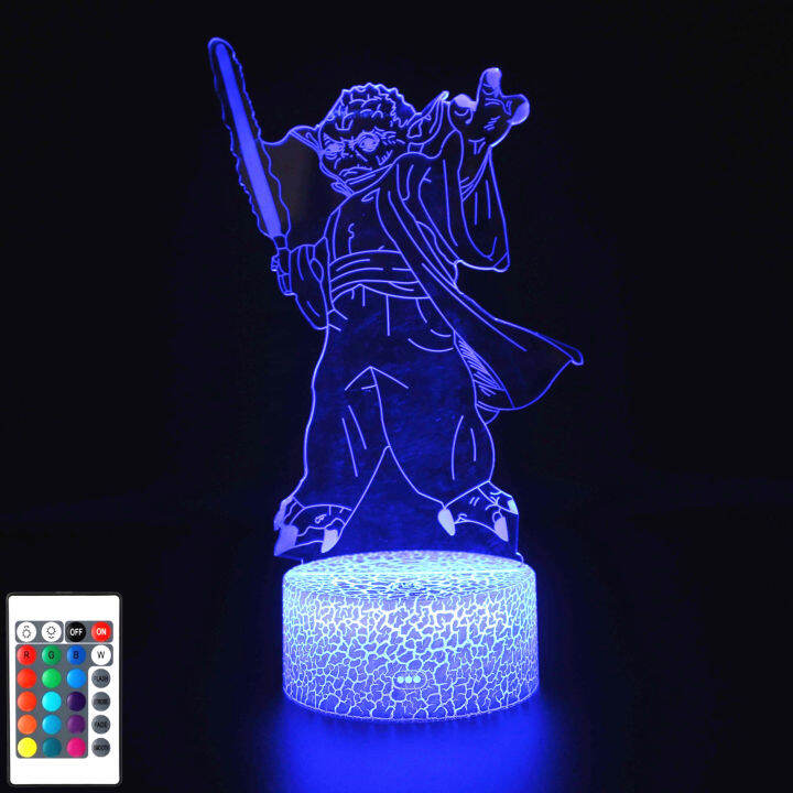 3d-led-star-และ-wars-yoda-night-light-อะนิเมะของเล่นโคมไฟสำหรับตกแต่งบ้าน716สีเปลี่ยนตาราง-lampara-เด็ก-gift