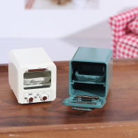 1Pc 112 Scale Miniature Dollhouse Microwave Oven Play Kitchen Baking Dish Bread Doll Mini Food Toy Accessories