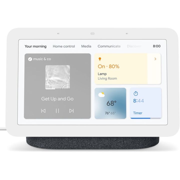 goole-nest-hub-2nd-gen-รุ่นgen2-ปรับปรุงระบบเสียง-มาพร้อมระบบ-sleep-sensing-smart-home-display-with-google-assistant