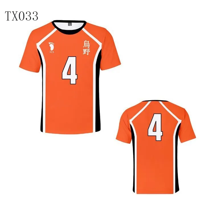 New 3D Brand Man Haikyuu T-shirt Clothes Cosplay Harajuku Style Costume  Jerseys High School Fashion Casual Haikyu T shirt - AliExpress