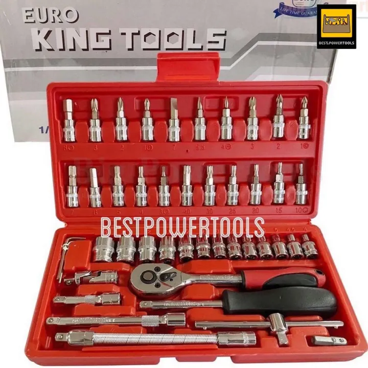 ใครยังไม่ลอง ถือว่าพลาดมาก !! EURO KING TOOLS ชุดเครื่องมือ ประแจ ชุด