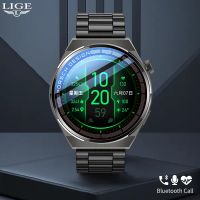 {zhiyun Watchshop} LIGE 2022สมาร์ทนาฬิกาผู้ชาย AMOLED Smartwatch บลูทูธโทรนาฬิกา IP68กันน้ำกีฬาติดตามการออกกำลังกายสำหรับสุภาพสตรี Android IOS